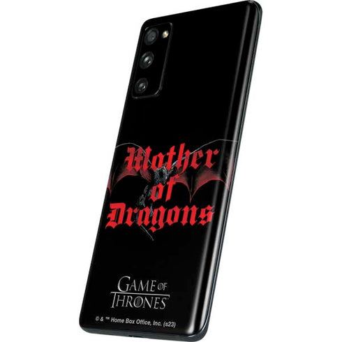 Game of Thrones: Mother of Dragons Galaxy S20 Fan Edition Skin